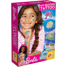 Σετ προσωρινό τατουάζ Lisciani Barbie Τα glitter τατουάζ μου.
