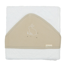 Βρεφική πετσέτα με κουκούλα Bimbidreams BUNNY 100 x 100 εκατοστών.