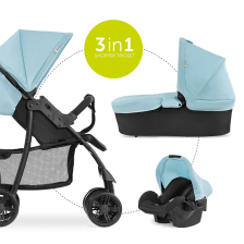 Καρότσι μωρού 3σε1 Hauck Shopper SLX Trio Set