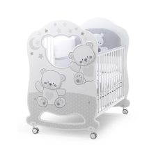 Παρκοκρέβατο Italbaby JOLIE Oblò White/Grey