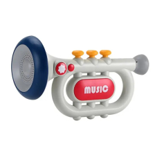 Βρεφικό μουσικό παιχνίδι τρομπέτα Raya Toys Super Star The Music Trumpet, με φώτα.