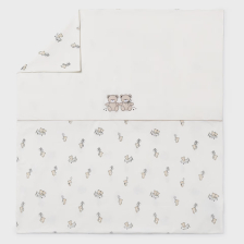 Βρεφική πάνα Mayoral, Λευκή, 90 x 90 εκατοστών, 9047.
