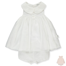 Βρεφικό φόρεμα Bebetto PEARL, 2 τεμάχια, 6-36 μηνών, K4395.