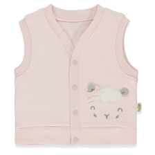 Βρεφικό γιλέκο Bebetto Organic Sleepy Sheepy, 3-24 μηνών, T4069.
