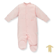 Βρεφική ολόσωμη φόρμα Bebetto Baby Couple 0-9 μηνών, T3226.