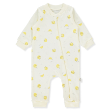 Βρεφική ολόσωμη φόρμα Bebetto Chick chick, Εκρού, 3-18 μηνών, T3956.