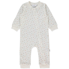 Βρεφική ολόσωμη φόρμα Bebetto Sweet Jumpsuits, Εκρού, 9-36 μηνών, T3932.
