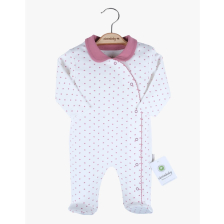 Βρεφική ολόσωμη φόρμα Ciccim Baby Τριαντάφυλλα, 1-6 μηνών, U4844.