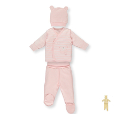 Βρεφικό σετ Bebetto Baby Couple 3 τεμαχίων, 0-3 μηνών, Z831.