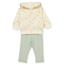 Βρεφικό σετ Bebetto Cute Duck, Μέντα, 2 τεμαχίων, 6-36 μηνών, K4658.