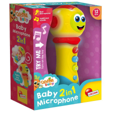 Βρεφικό μικρόφωνο Lisciani Carotina Baby 2 σε 1.
