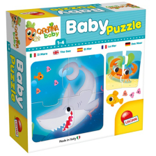 Βρεφικό παζλ Lisciani Carotina Baby Θάλασσα