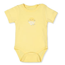 Βρεφικό κορμάκι Bebetto Chick chick, Κίτρινο, 0-12 μηνών, T3794.