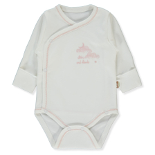 Βρεφικό κορμάκι Bebetto Organic Born With Love, 0-3 μηνών, T4036.