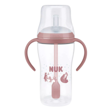 Βρεφικό μπιμπερό για χυμό με καλαμάκι Nuk Perfect Match+, Temperature Control, 260 ml.
