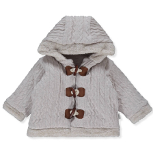 Βρεφικό μπουφάν Bebetto Puffy Style, με κουκούλα, 6-36 μηνών, K4534.