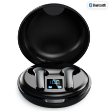 Аσύρματα ακουστικά Bluetooth Party Fun Lights, μαύρα 86395.
