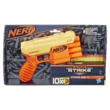 Εκτοξευτής Hasbro Nerf Alpha Strike Fang QS-4, με 10 φυσίγγια.