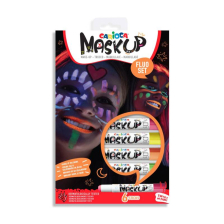 Χρώματα προσώπου - Neon CARIOCA Mask up, 6 χρωμάτων.