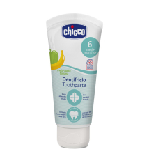 Οδοντόκρεμα CHICCO Μήλο και Μπανάνα 50 ml 6 μηνών +.