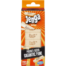 Επιτραπέζιο παιχνίδι Hasbro Mini Jenga Pocket Size Gigantic Fun.