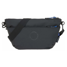 Τσάντα για καρότσι μωρού Lassig Buggy Bum Bag Μαύρη, με λουράκι ώμου.