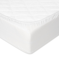 Σεντόνι με λάστιχο Baby Matex BAMBOO αδιάβροχο 80 x 160 εκατοστών, 0411-01 Λευκό.  