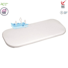 Σεντόνι με λάστιχο Baby Matex από μπαμπού 40 x 90 εκατοστών, 0392-01 Λευκό.