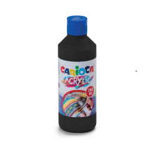 Μαύρο χρώμα ακουαρέλας CARIOCA Ακρυλικό, 250 ml.