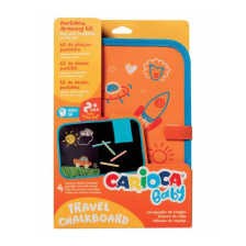 Μαυροπίνακας CARIOCA Baby Travel, Κιμωλίες, 4 τεμαχίων.