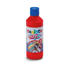 Κόκκινο χρώμα ακουαρέλας CARIOCA Ακρυλικό, 250 ml.