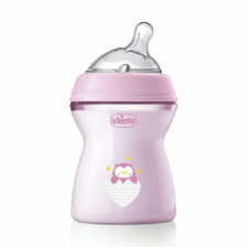 Μπιμπερό CHICCO Natural feeling 250 ml κορίτσι 0м+ N0242