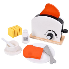 Ξύλινη παιδική τοστιέρα Raya Toys με αξεσουάρ.