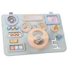 Παιδικό ξύλινο τιμόνι Little Dutch Steering Wheel, με δραστηριότητες, LD2548.