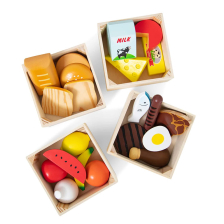 Ξύλινο σετ Melissa & Doug 5 Ομάδες τροφίμων, 271.