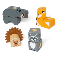 Ξύλινες κατασκευές Melissa and Doug Blockables, 16 τεμαχίων, 6074895.