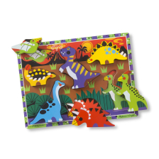 Παζλ ξύλινο Melissa and Doug Δεονόσαυροι 13747