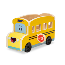 Ξύλινο σχολικό λεωφορείο Melissa & Doug Blue's Clues & You, 33011.