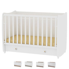 Παρκοκρέβατο ξύλινο Lorelli Dream 70/140 εκ