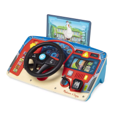 Ταμπλό με τιμόνι ξύλινο Melissa&Doug Paw Patrol Rescue Mission, 100+ αποστολές