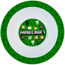 Παιδικό μπολ φαγητού Kids Licensing Minecraft, πλαστικό.