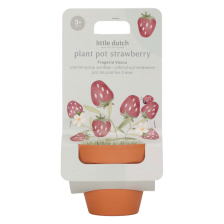 Παιδική γλάστρα με σπόρους Little Dutch Garden Adventures Plant Pot Φράουλες, LD9131.