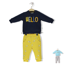 Παιδική αθλητική φόρμα Bebetto Zebra Family, 2 τεμαχίων, 3-36 μηνών, K3488.