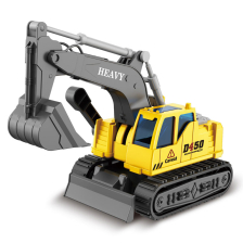 Παιδικός εκσκαφέας Raya Toys με ήχους και φώτα, 1:16.