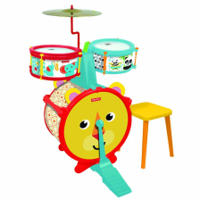 Παιδικά τύμπανα Claudio Reig Fisher Price Lion, με καρεκλάκι.