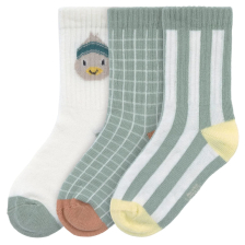 Παιδικές κάλτσες Lassig Tennis Socks Duck, μέγεθος 19-26, 3 τεμαχίων.
