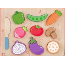 Παιδικό σετ κοπής ξύλου Raya Toys Λαχανικά SH30175.