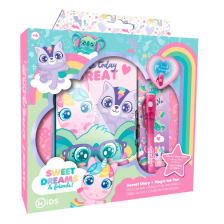 Παιδικό ημερολόγιο Kids Licensing Sweet Dreams, με μαγικό στυλό και αυτοκόλλητα.