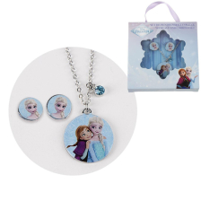 Παιδικό σετ κοσμημάτων Cerda Disney Frozen, σκουλαρίκια και κολιέ, 2500003783.