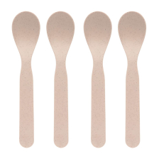 Παιδικό σετ κουταλιών φαγητού Lassig Powder Pink, 4 τεμαχίων.
